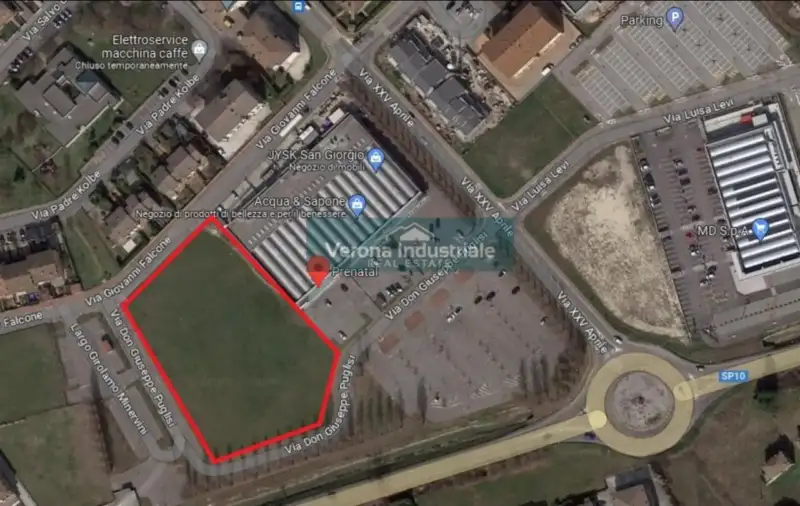 Terreno commerciale in vendita a Mantova, San Giorgio Bigarello