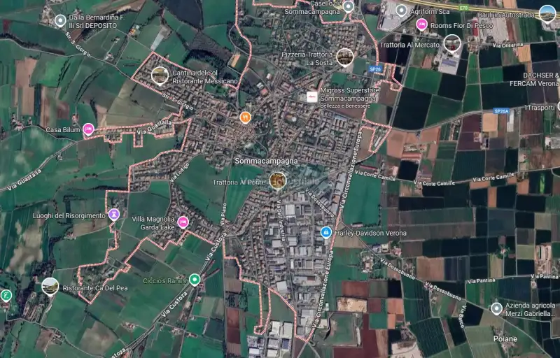 Terreno artigianale industriale 10.000mq vicino casello Sommacampagna, Sommacampagna